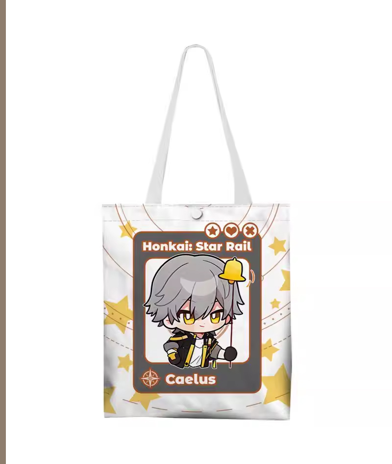 Honkai: Star Rail Chibi Canvas Tote Bag
