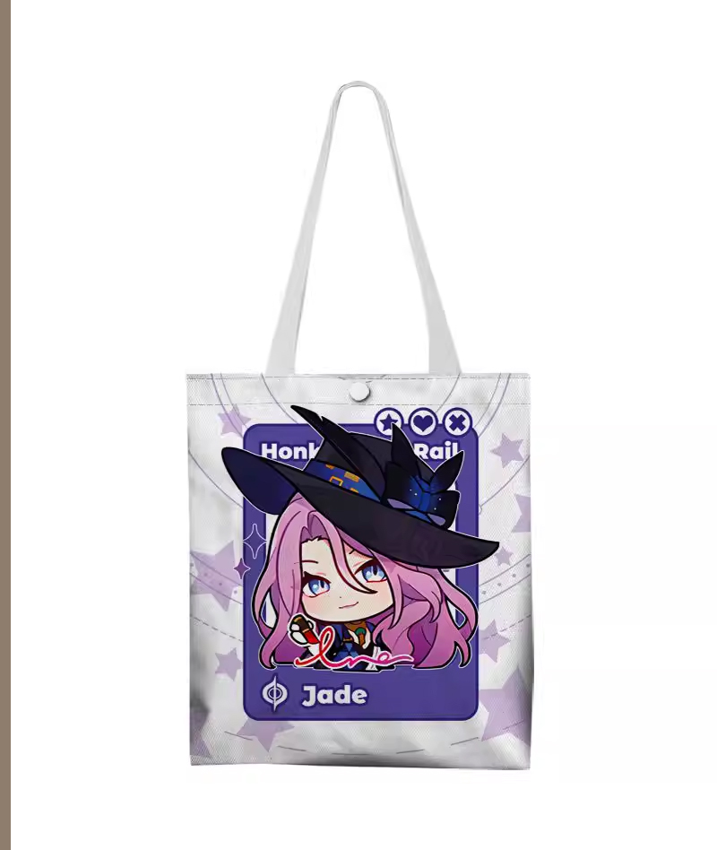 Honkai: Star Rail Chibi Canvas Tote Bag