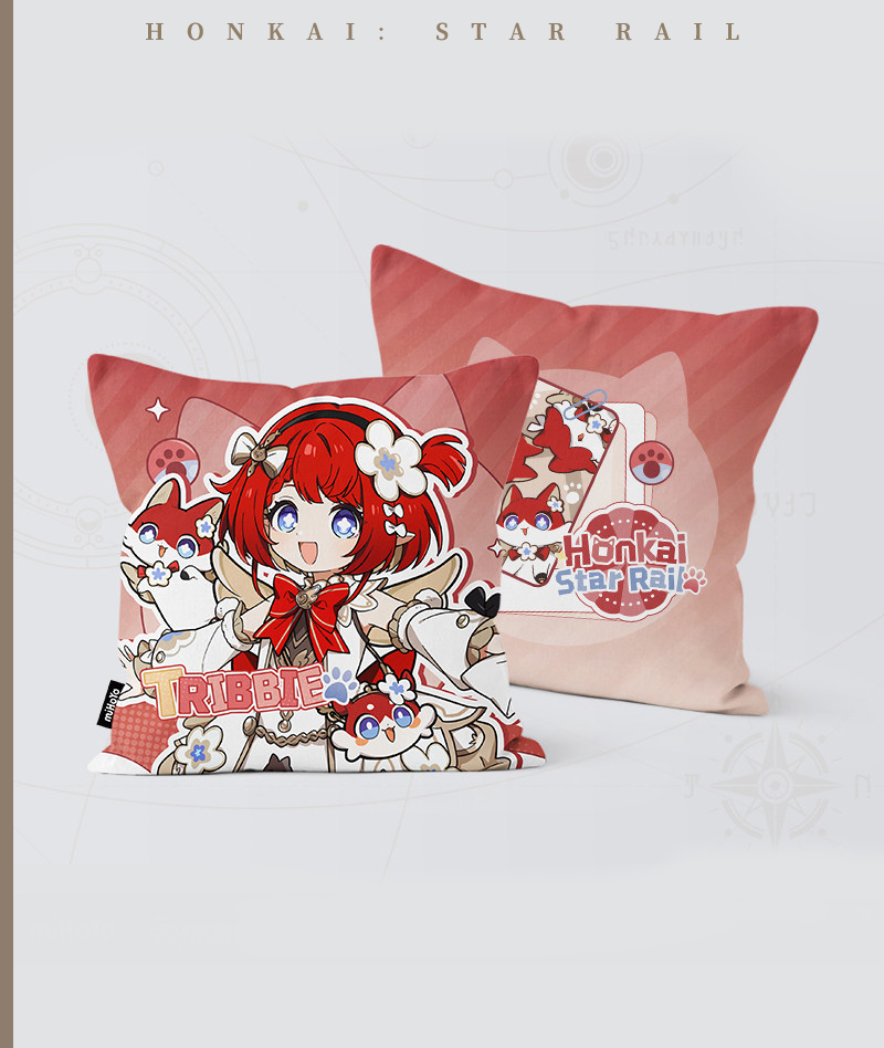 [Official Merch] HSR Chibi Cat Series Throw Pillow
