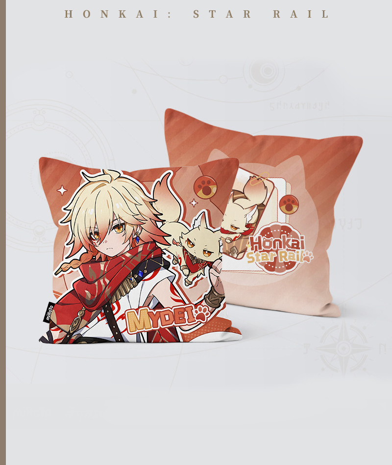 [Official Merch] HSR Chibi Cat Series Throw Pillow