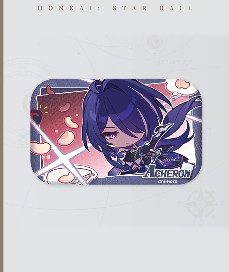 143-[Copy]HSR Cyrene Collection: Love Badge, Stand & Metal Bookmark