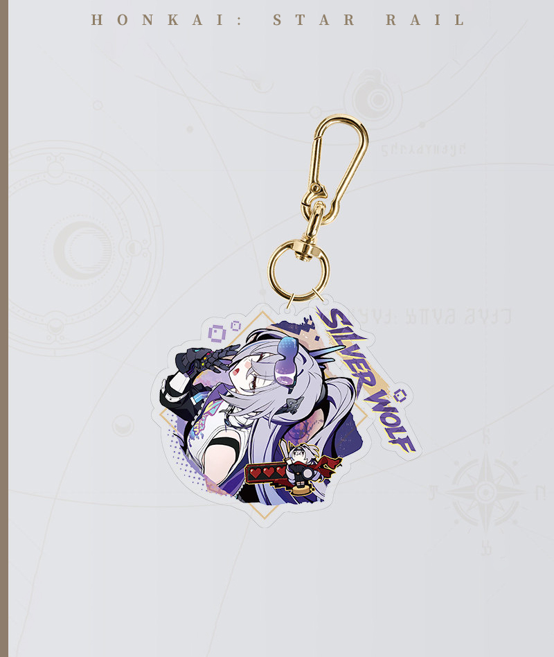 [Official Merch] Honkai: Star Rail Aha Universe Series Acrylic Charm