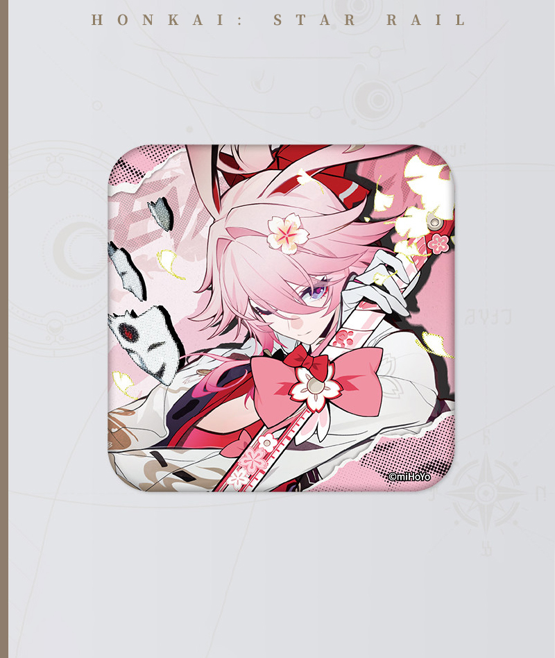 [Official Merch] Honkai: Star Rail Aha Universe Series Square Badge