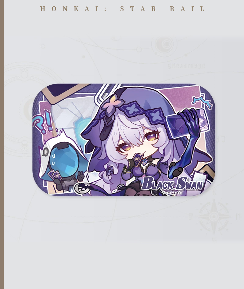 143-[Copy]HSR Cyrene Collection: Love Badge, Stand & Metal Bookmark