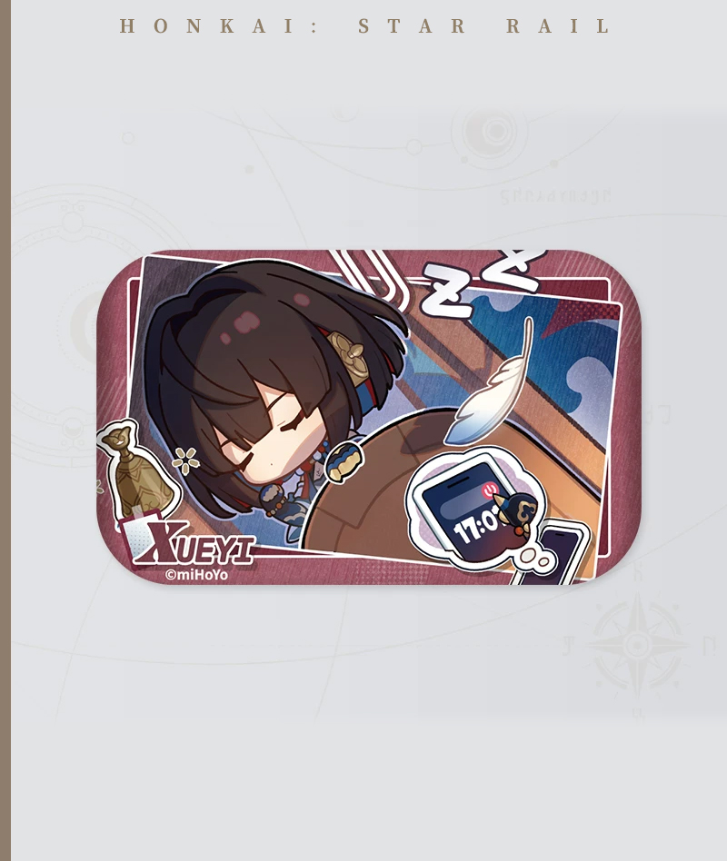 143-[Copy]HSR Cyrene Collection: Love Badge, Stand & Metal Bookmark