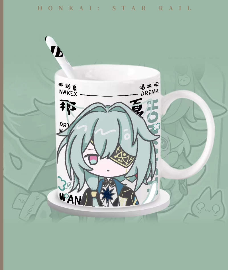 Honkai: Star Rail Amphoreus Character Ceramic Mug