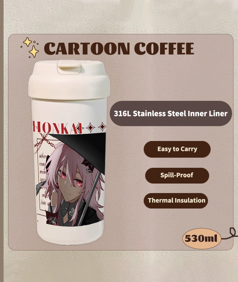 Honkai: Star Rail Evernight Thermos Water Bottles