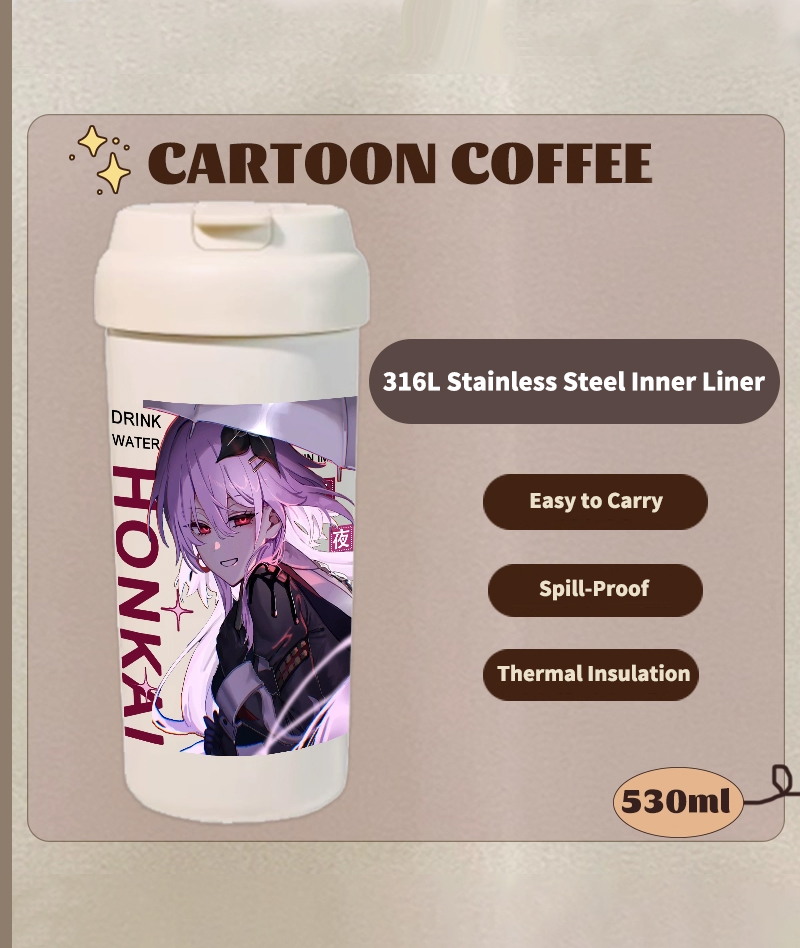 Honkai: Star Rail Evernight Thermos Water Bottles