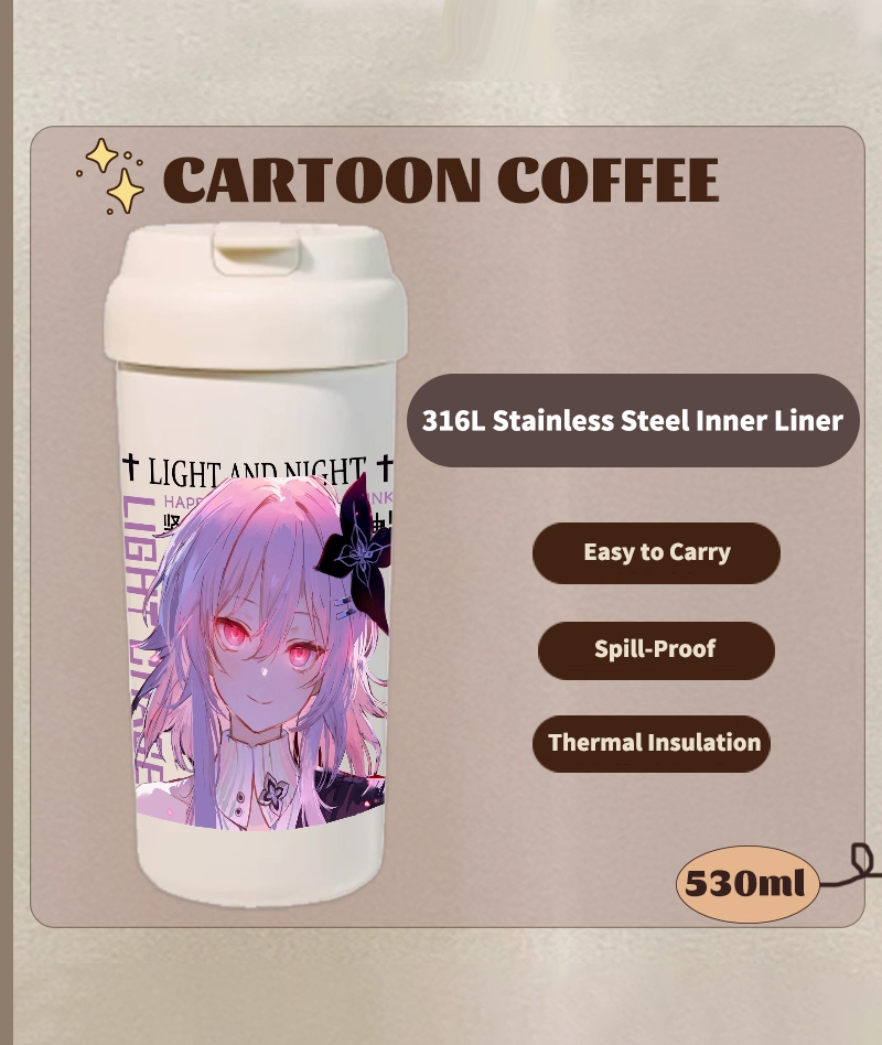 Honkai: Star Rail Evernight Thermos Water Bottles