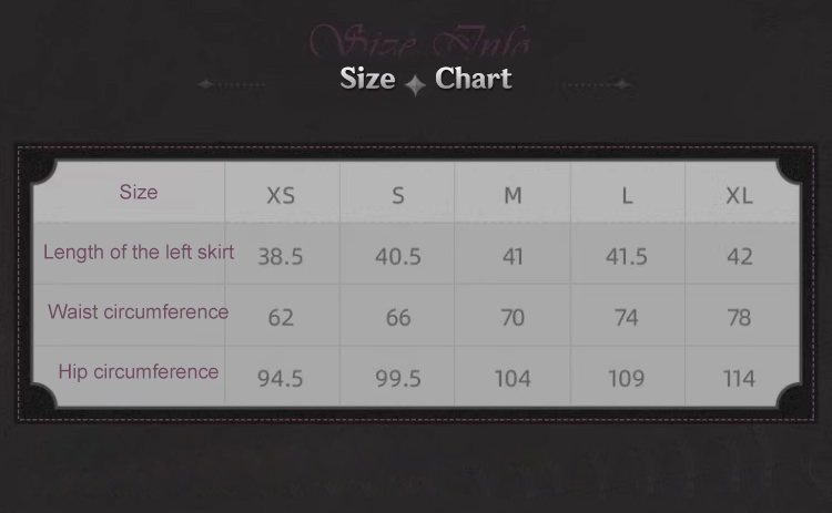 [Official Merch] HSR Kafka Impression Skirt