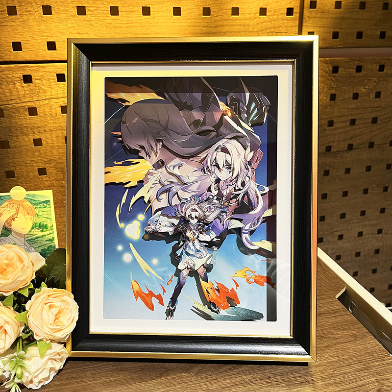 Honkai: Star Rail 3D Hollow-Out Desk Art Decor