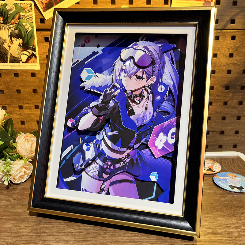 Honkai: Star Rail 3D Hollow-Out Desk Art Decor