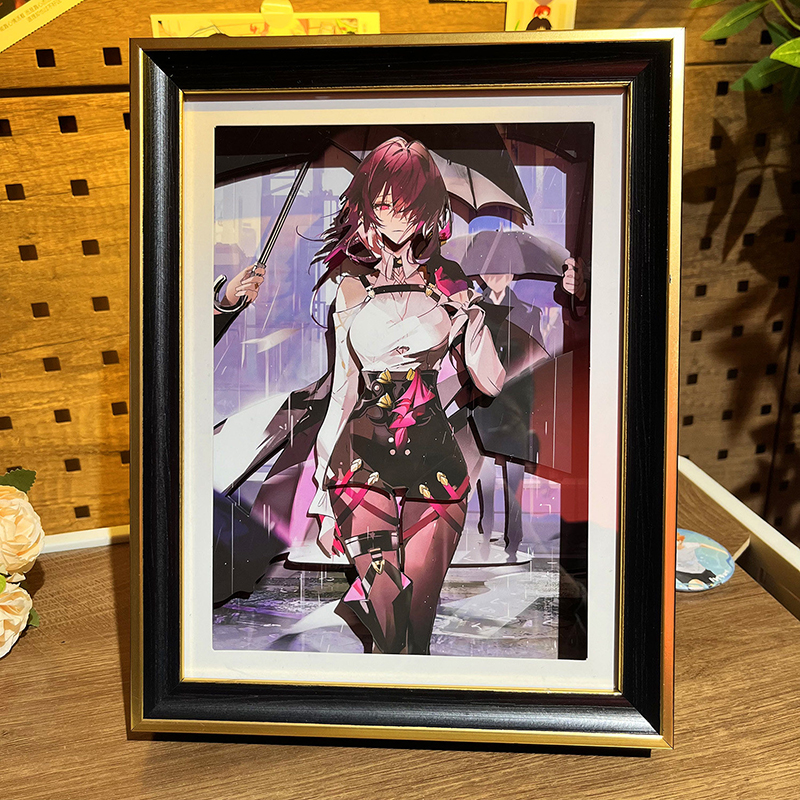 Honkai: Star Rail 3D Hollow-Out Desk Art Decor