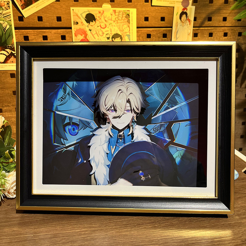 Honkai: Star Rail 3D Hollow-Out Desk Art Decor