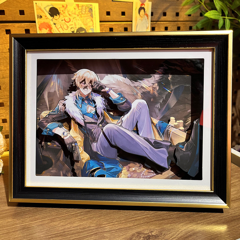 Honkai: Star Rail 3D Hollow-Out Desk Art Decor