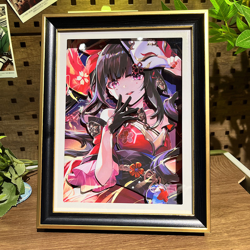 Honkai: Star Rail 3D Hollow-Out Desk Art Decor