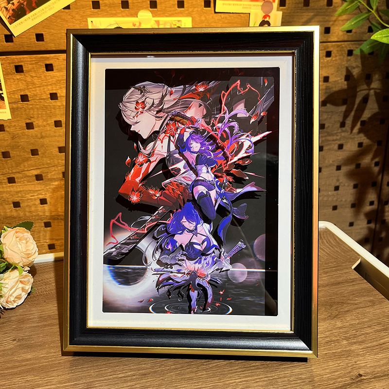 Honkai: Star Rail 3D Hollow-Out Desk Art Decor