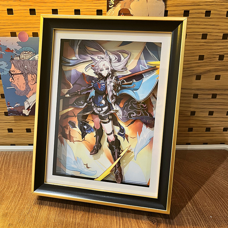 Honkai: Star Rail 3D Hollow-Out Desk Art Decor