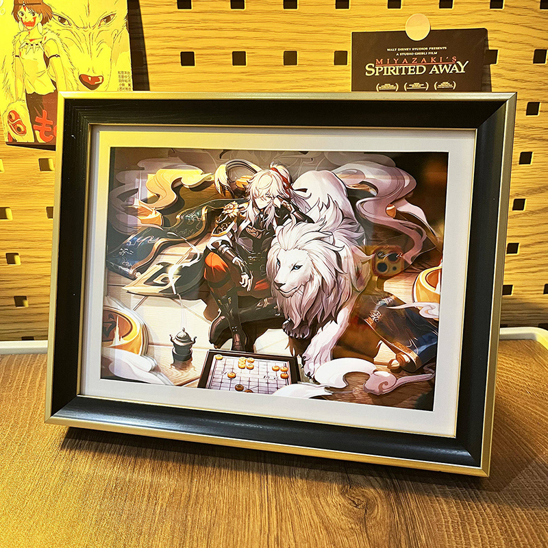 Honkai: Star Rail 3D Hollow-Out Desk Art Decor