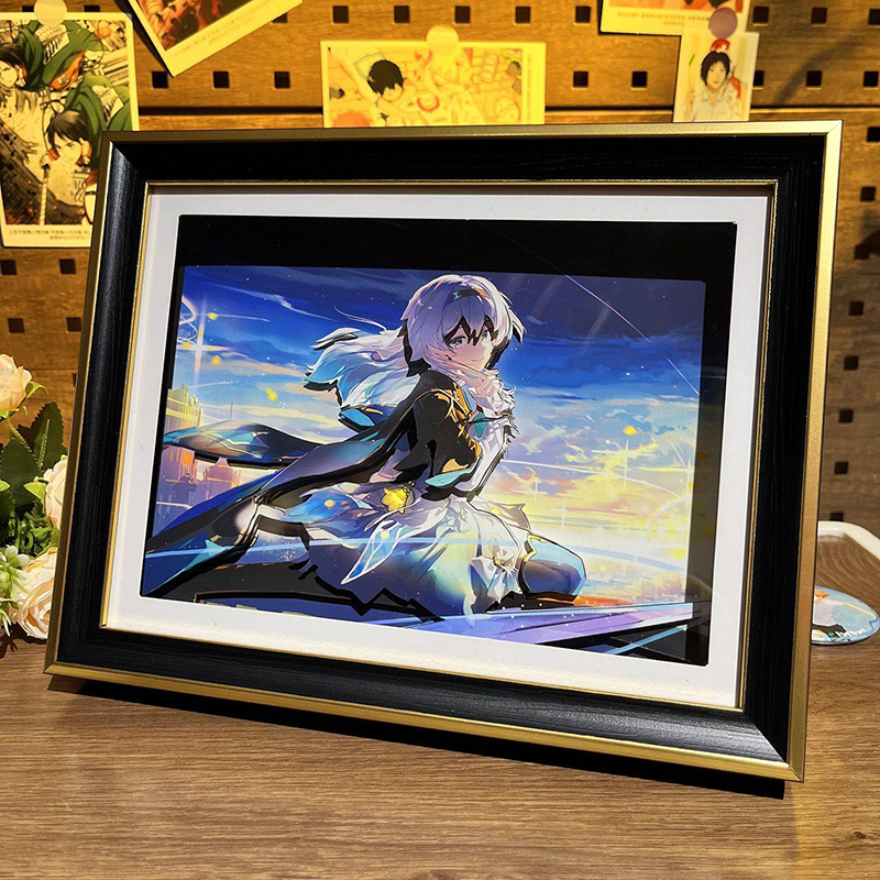 Honkai: Star Rail 3D Hollow-Out Desk Art Decor