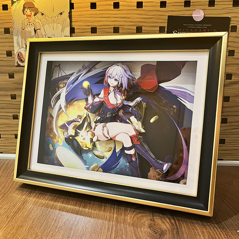 Honkai: Star Rail 3D Hollow-Out Desk Art Decor