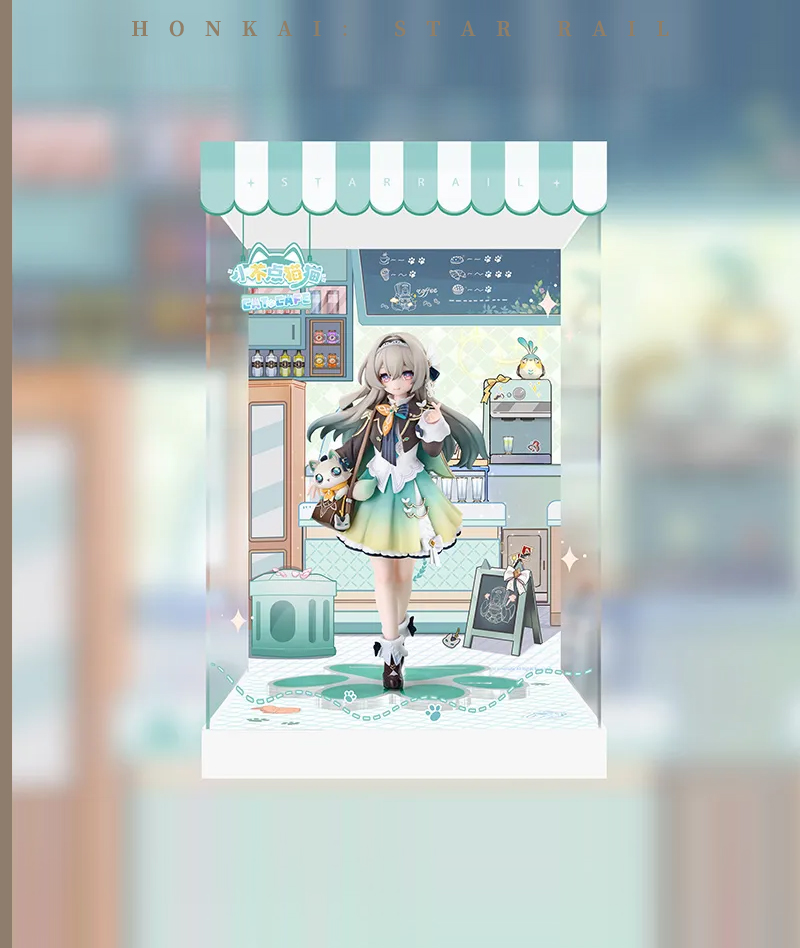 [Official Merch] HSR Chibi Cat Series Scale Figure Display Box