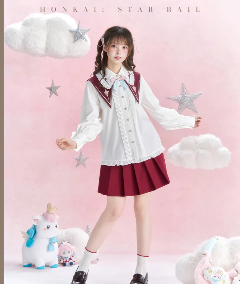 [Official Merch] Honkai Star Rail Hyacine Impression Blouse