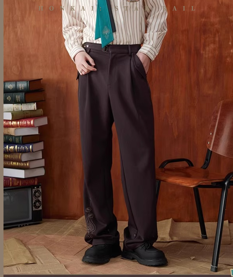 [Official Merch] HSR Aventurine Impression Pants