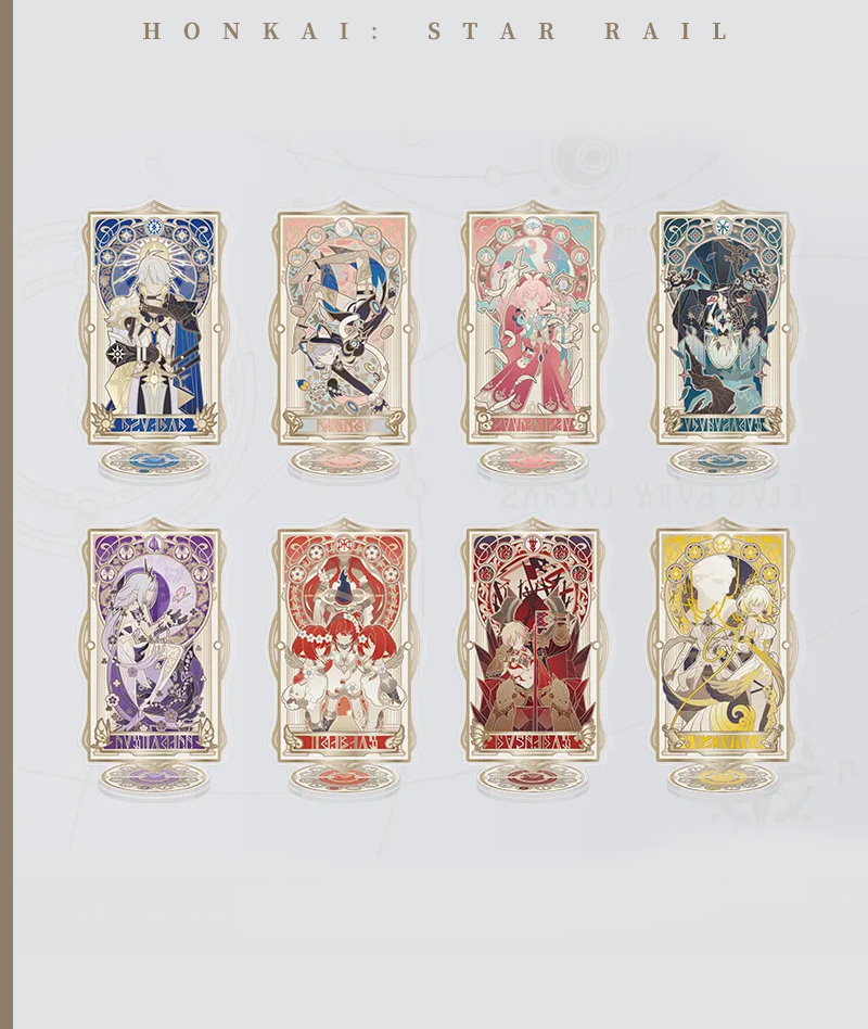 [Official Merch] HSR As I've Written Acrylic Rotating Stand