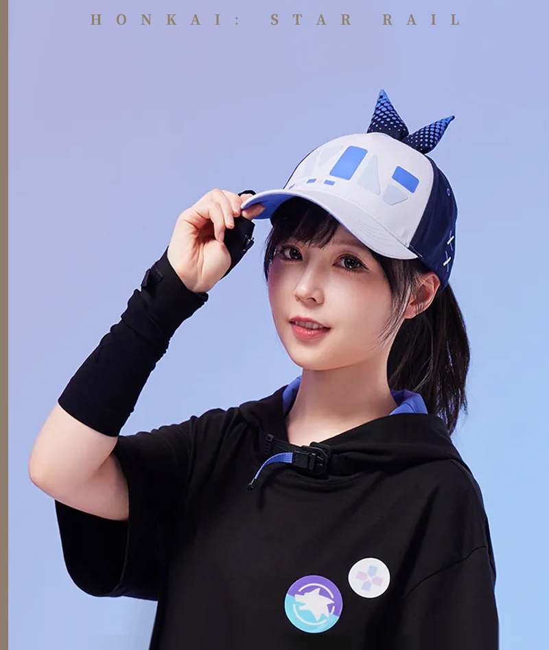 [Official Merch] HSR Silver Wolf Impression Baseball Cap