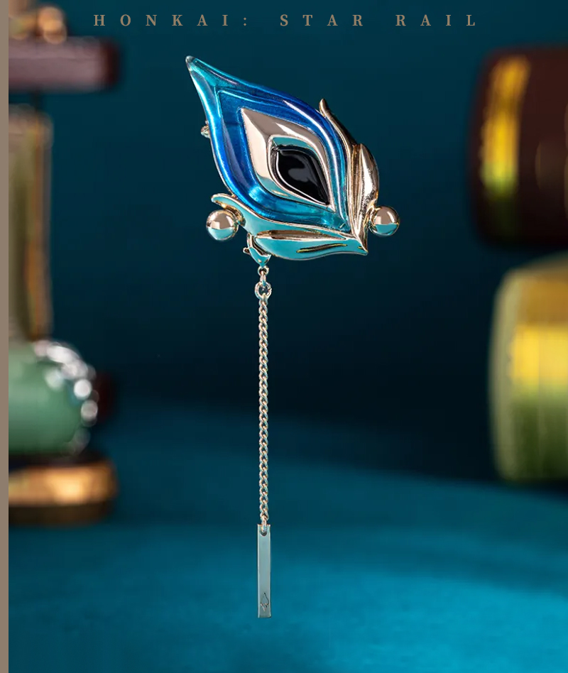 [Official Merch] HSR Aventurine Impression Brooch