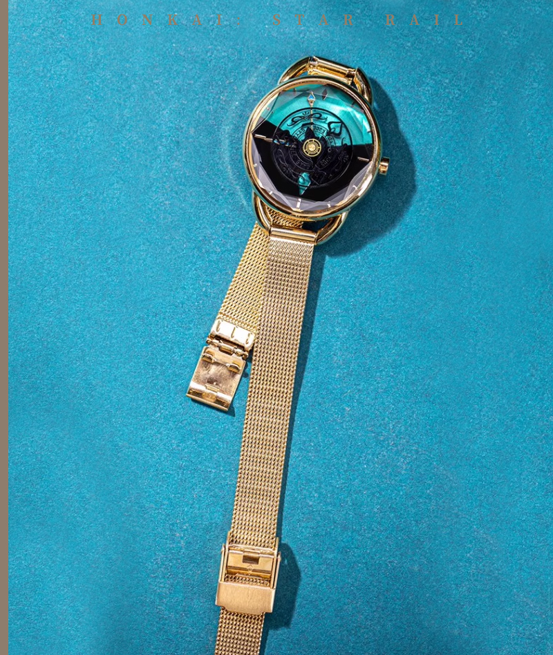 [Official Merch] HSR Aventurine Impression Watch