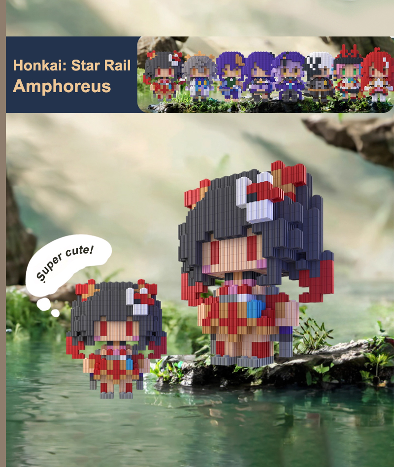 Honkai: Star Rail Galaxy Series Character Building Block Figures