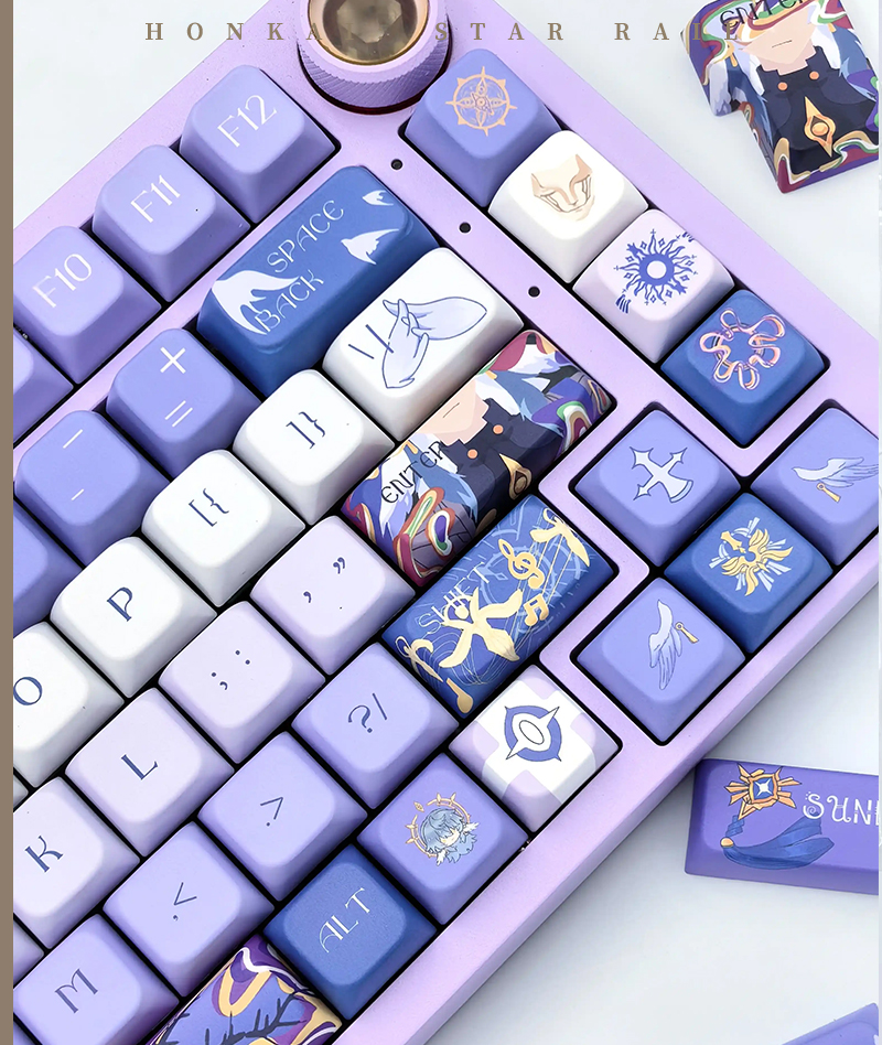 Honkai: Star Rail Sunday Keycap Set PBT Keyboard Caps