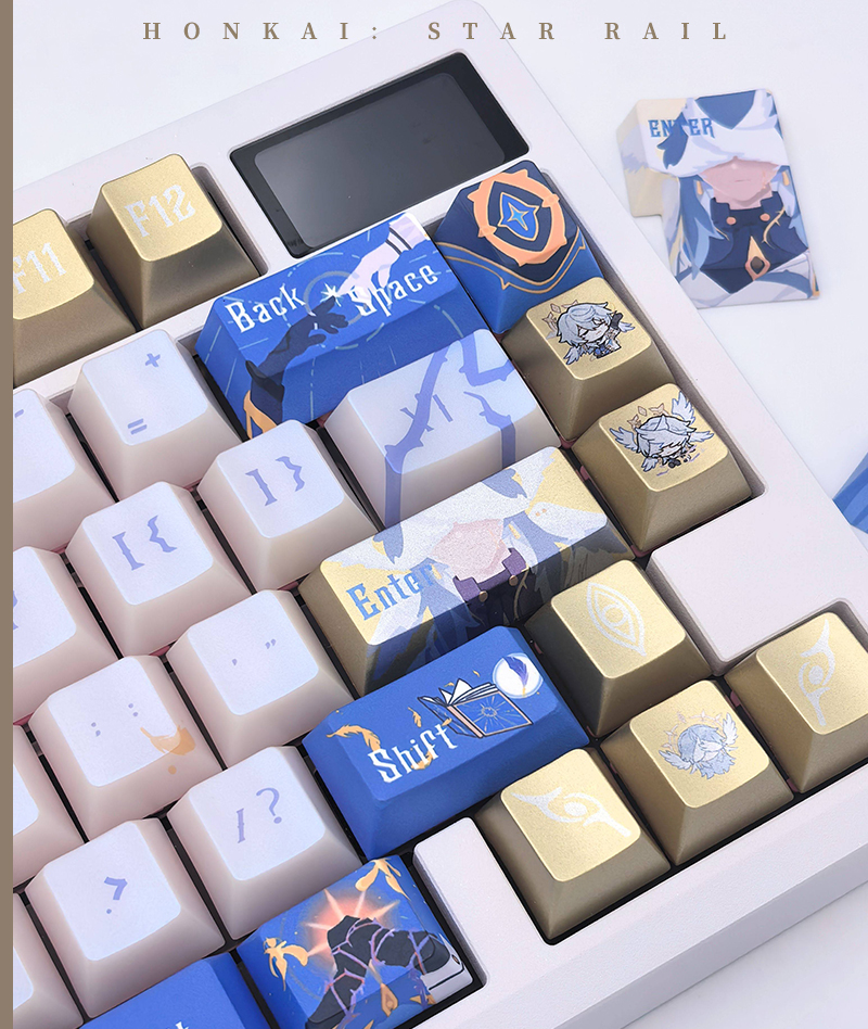 Honkai: Star Rail Sunday 2.0 Pearlescent PBT Keycap Set - Cherry Profile