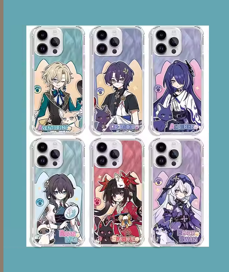 Honkai: Star Rail  Aventurine & Sparkle Phone Case