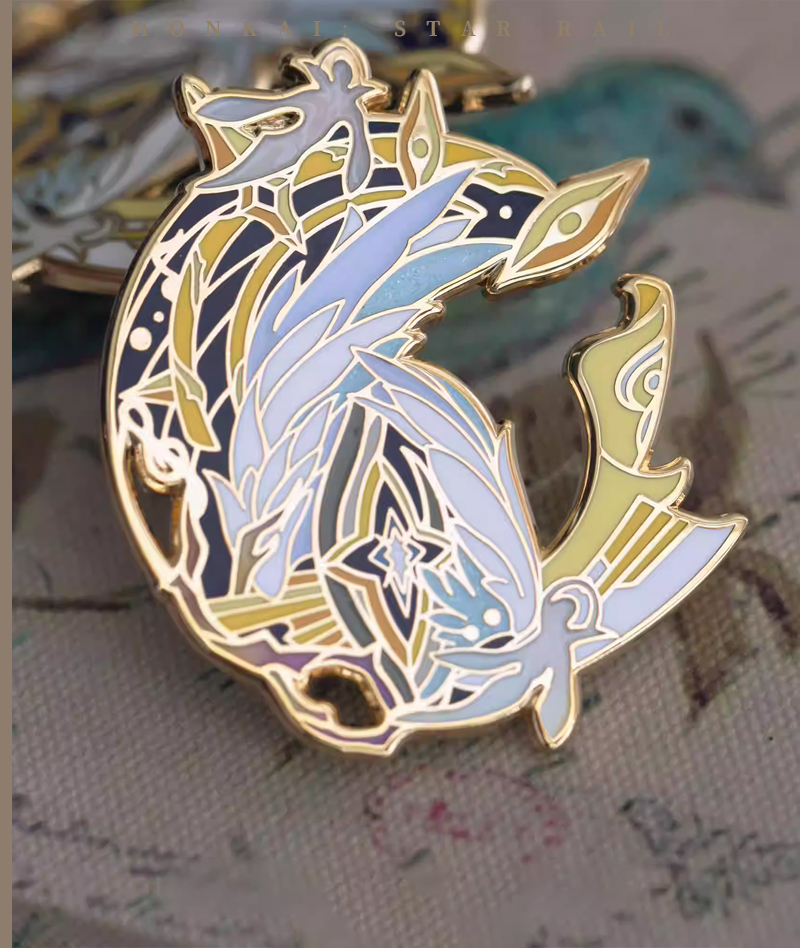  Honkai: Star Rail Sunday Enamel Pin Badges