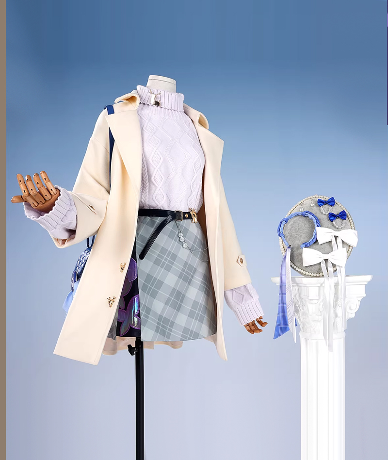 Honkai: Star Rail x Luckin Coffee Castorice Cosplay Costume