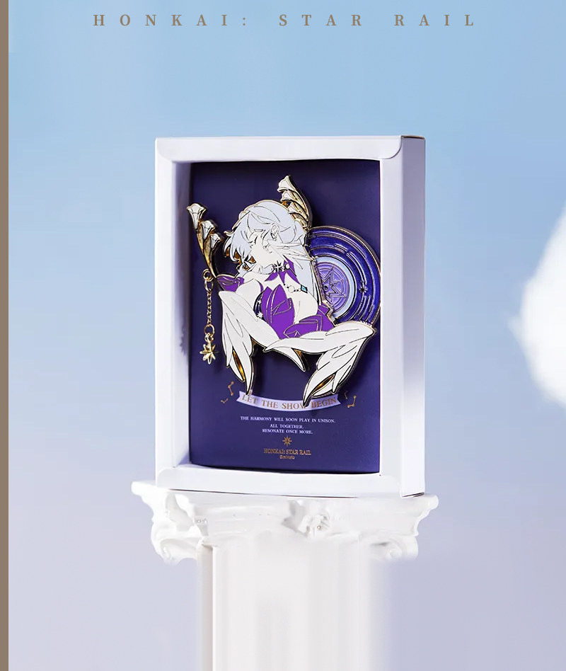 [Official Merch] Honkai Star Rail Robin Impress Metal Badge