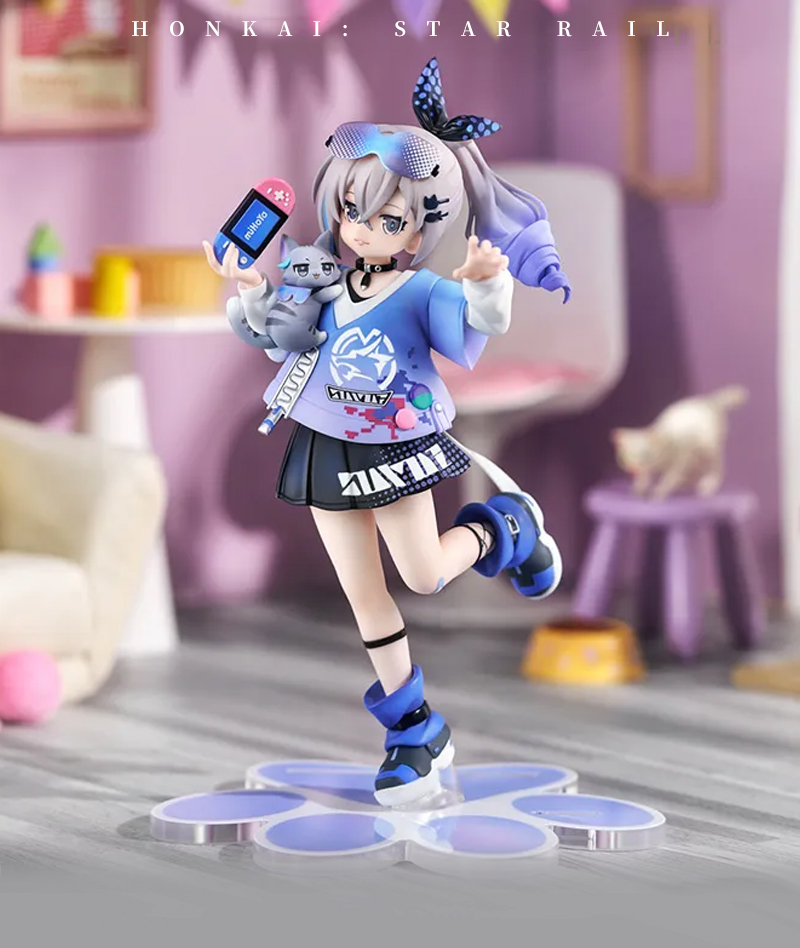 [Official Merch] Honkai: Star Rail Chibi Cat Series Silver Wolf Scale Figure