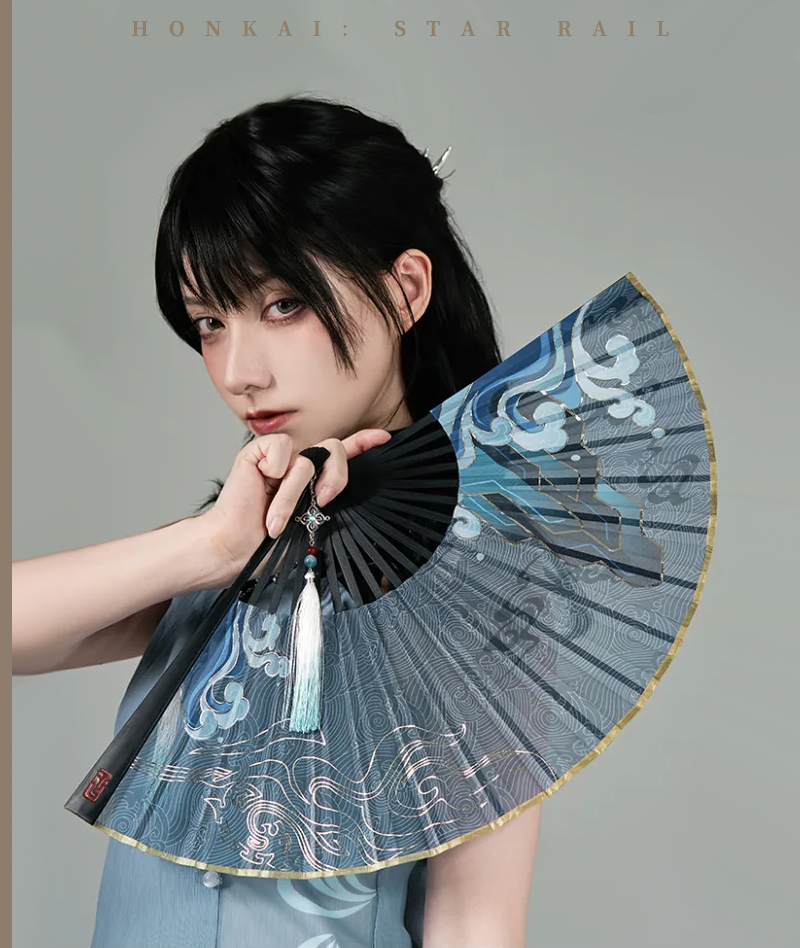 [Official Merch] Honkai Star Rail Feixiao Impression Folding fan