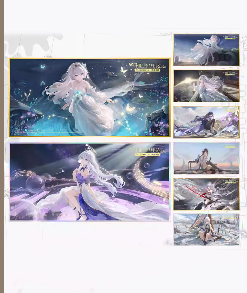 Honkai: Star Rail "Travel Diary" Shikishi Art Board - Castorice, Firefly & Robin