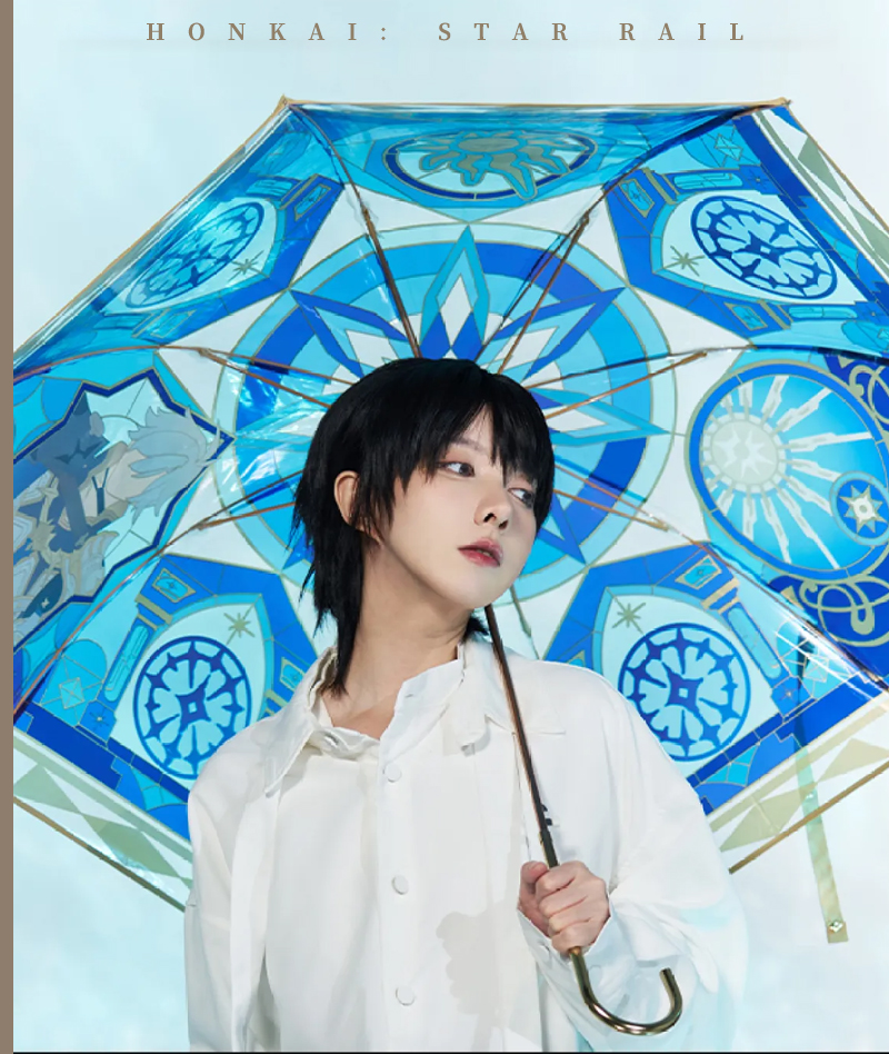 [Official Merch] HSR As I've Written Phainon Long-Handle Umbrella