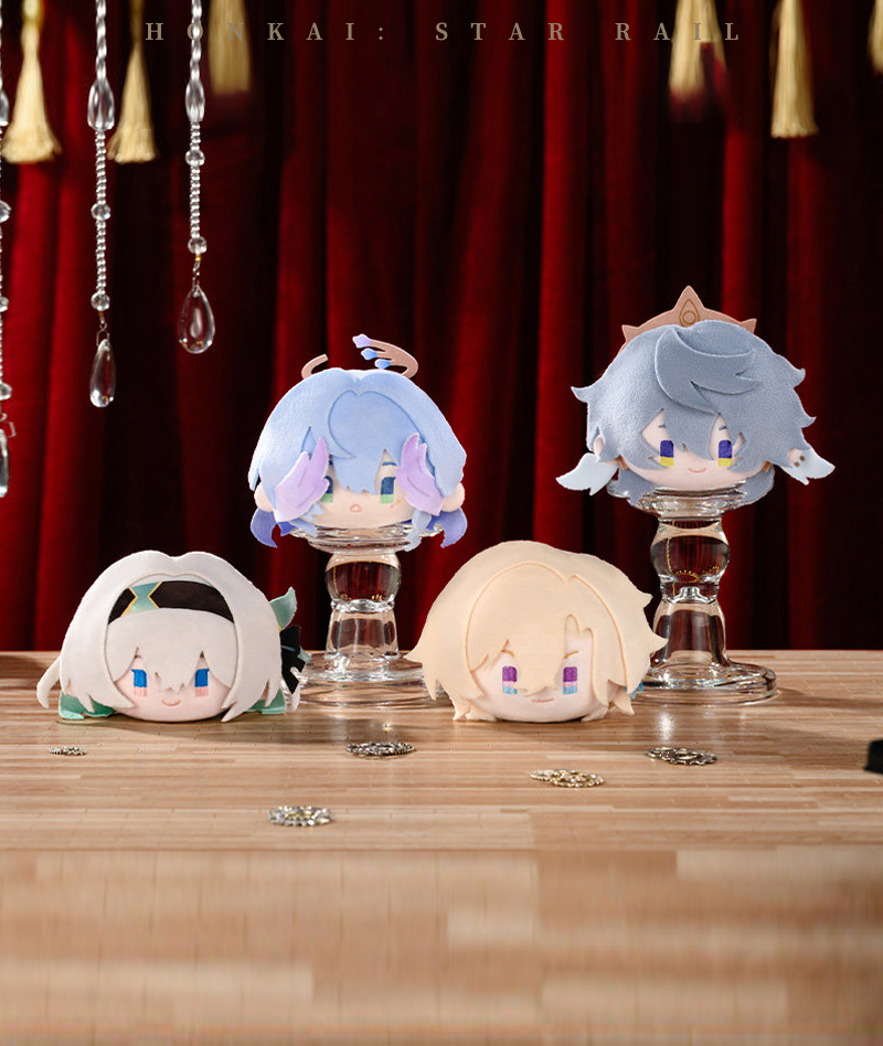 [Official Merch] HSR Plush Charm Big Head Series
