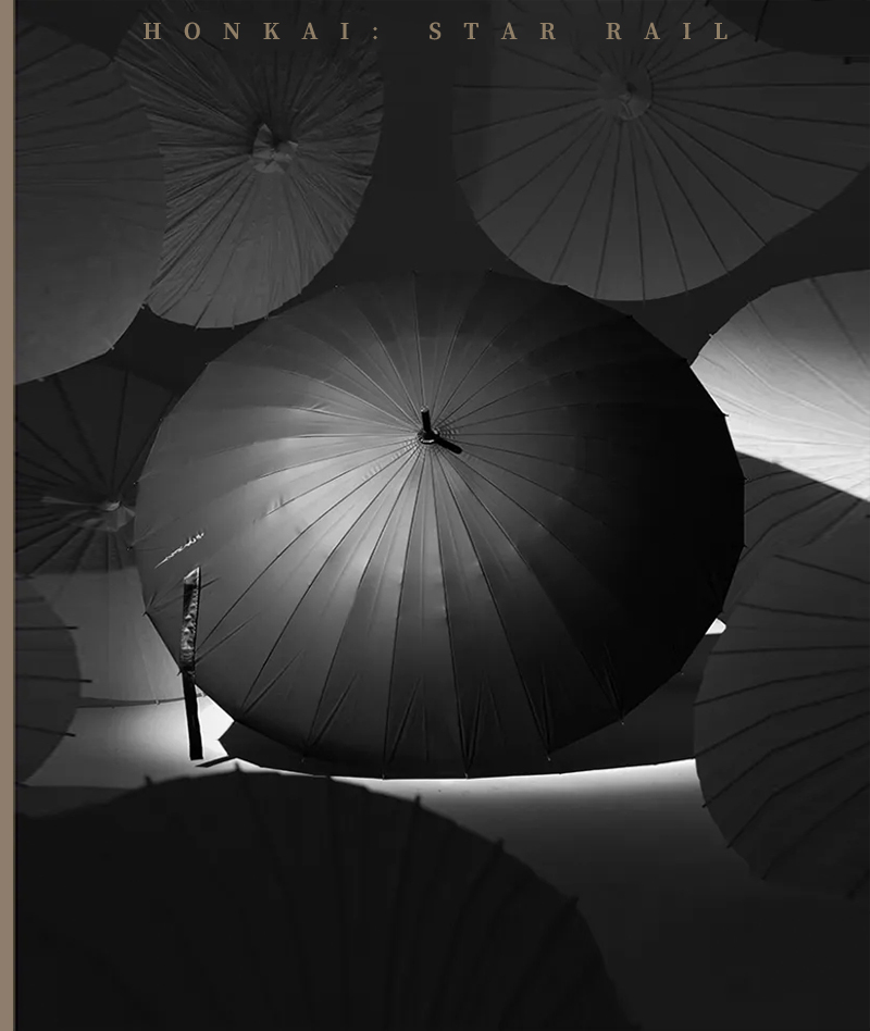 [Official Merch] Honkai: Star Rail Acheron Impression Long-Handle Umbrella