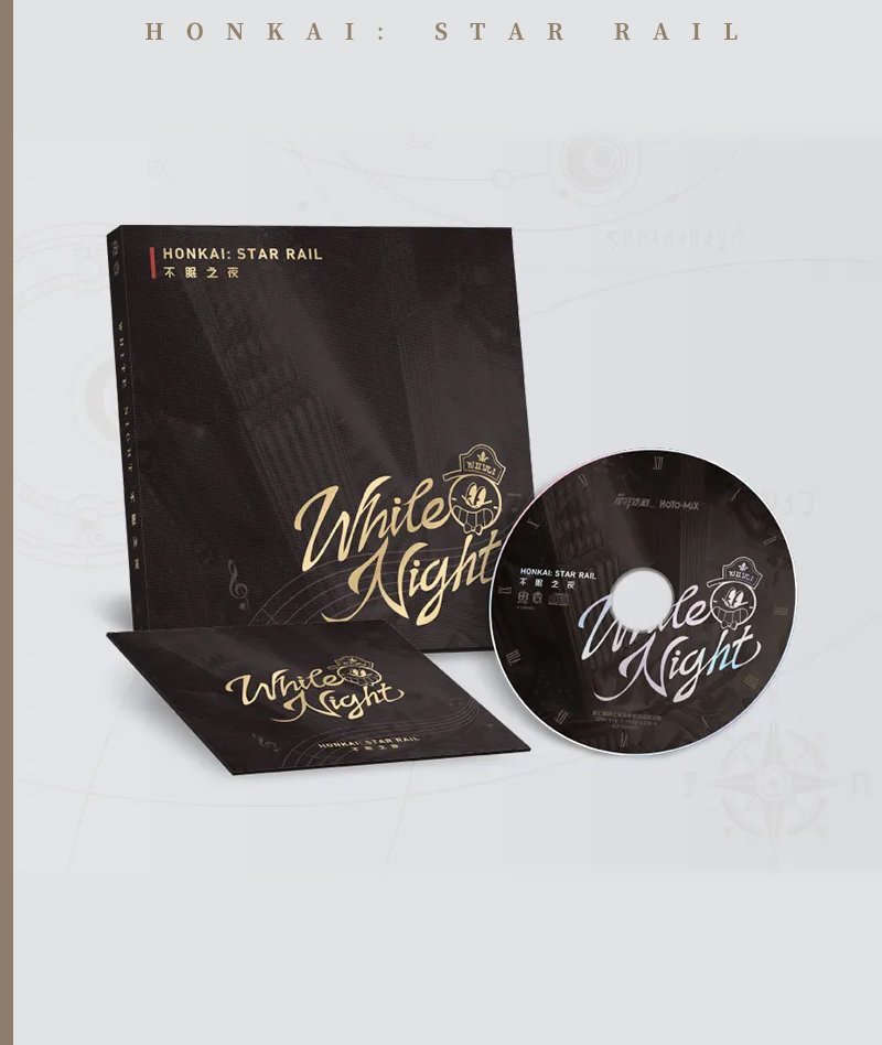 [Official Merch] Honkai: Star Rail “White Night” CD Album