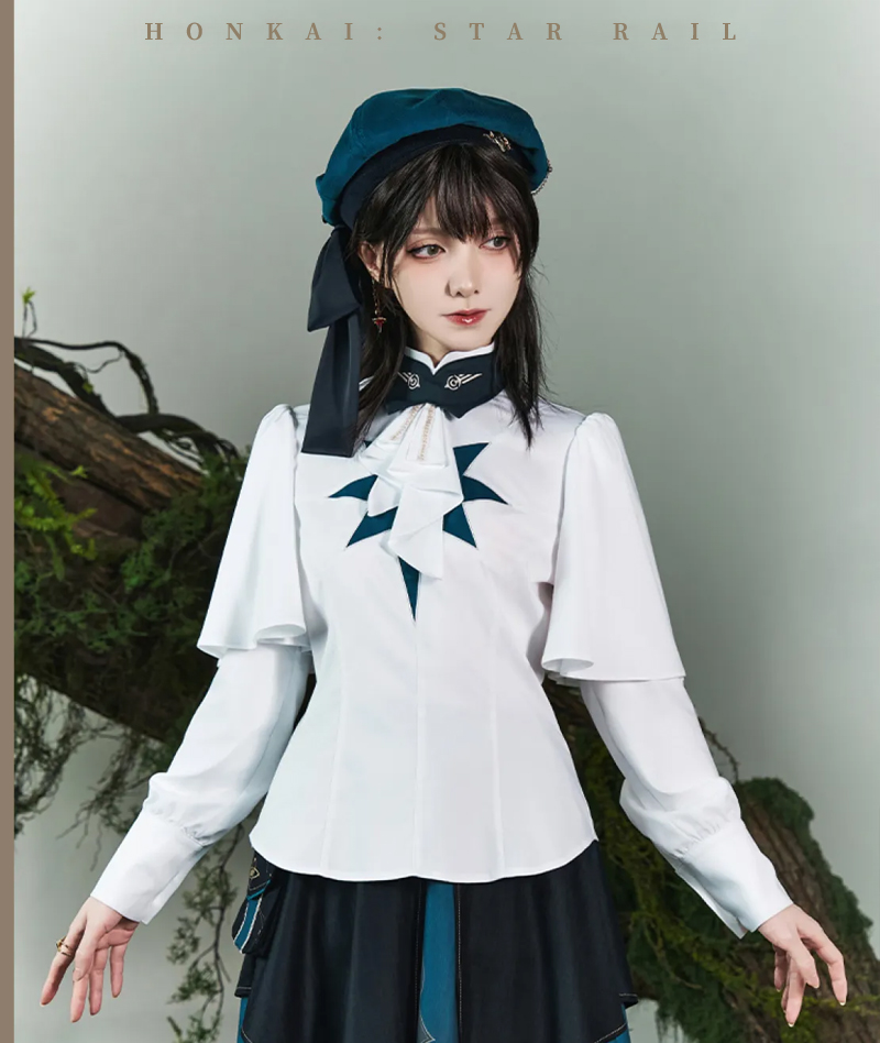 476-[Copy][Official Merch] HSR March 7th Impression Clothing Beret