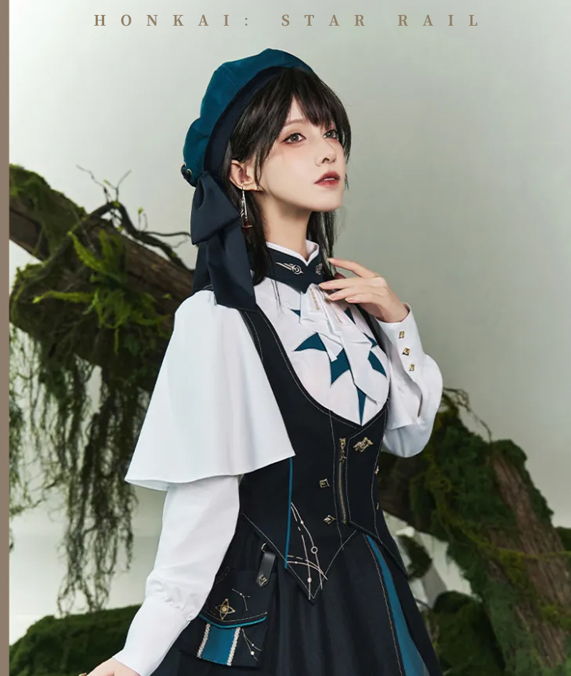 475-[Copy][Official Merch] HSR March 7th Impression Clothing Beret