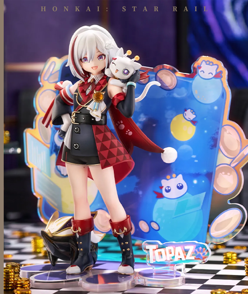 414-[Copy][Official Merch] Honkai: Star Rail Character Series Liquid Glitter Stand