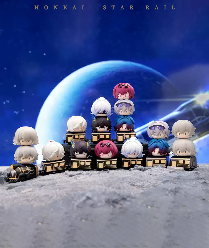 [Official Merch] HSR Chibi Stacking Figures Vol.1